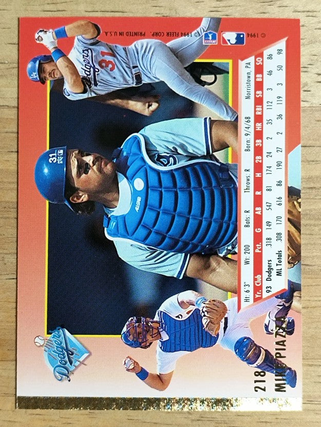1994 Ultra #218 Mike Piazza