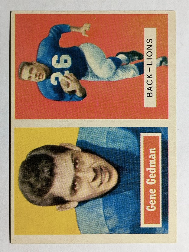 1957 Topps #44 Gene Gedman RC (EXMT)
