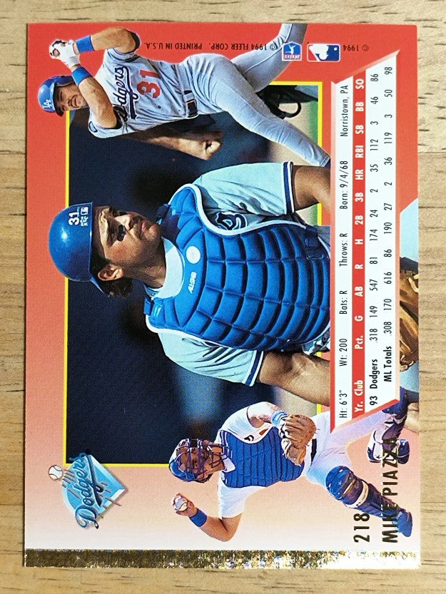 1994 Ultra #218 Mike Piazza