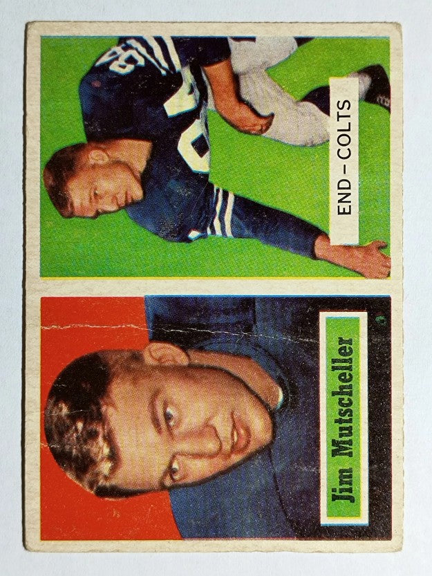 1957 Topps #103 Jim Mutscheller (VG)