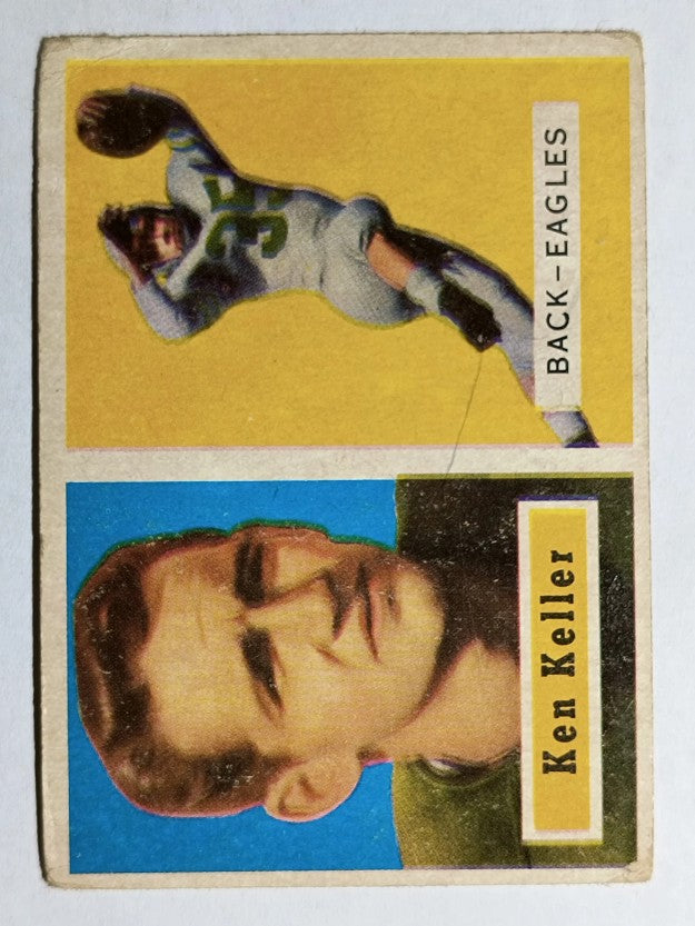 1957 Topps #111 Ken Keller RC (VG)