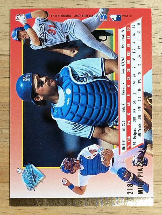 1994 Ultra #218 Mike Piazza