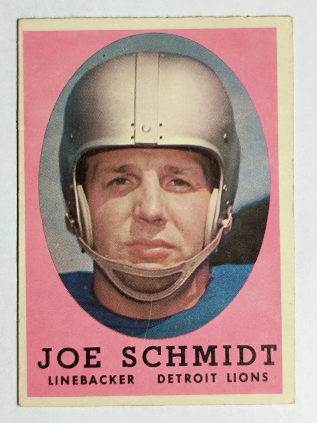 1958 Topps #3 Joe Schmidt (EX)
