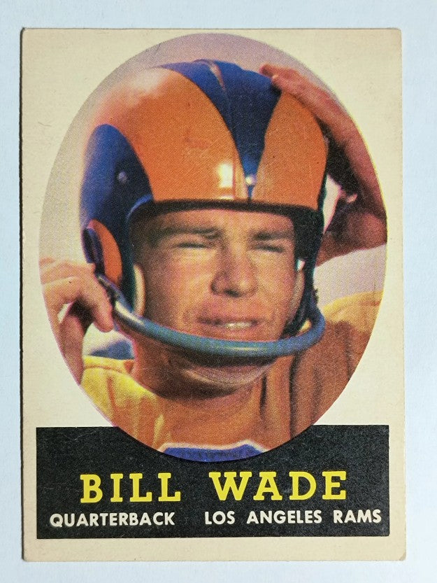 1958 Topps #38 Bill Wade (EX)