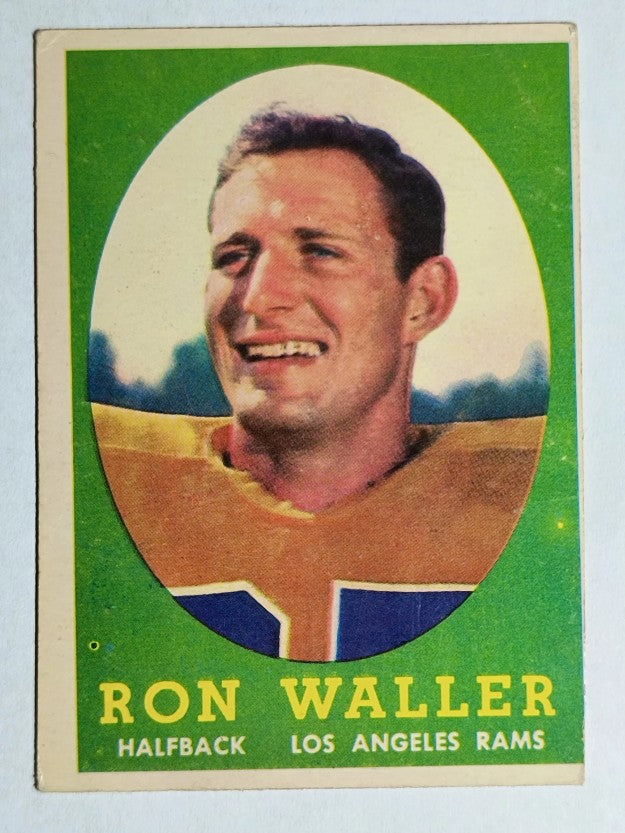 1958 Topps #72 Ron Waller (VG)