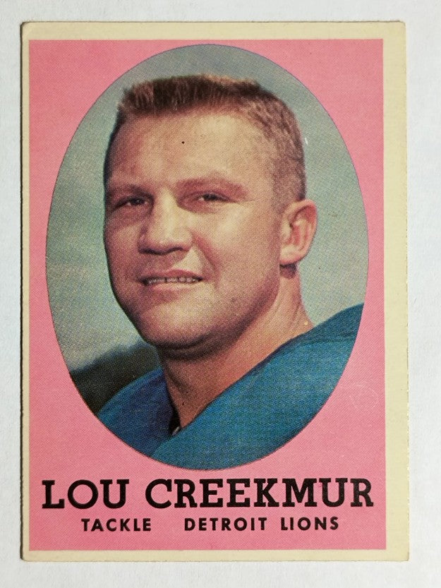1958 Topps #81 Lou Creekmur (VGEX)