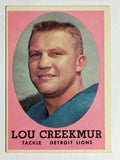 1958 Topps #81 Lou Creekmur (VGEX)