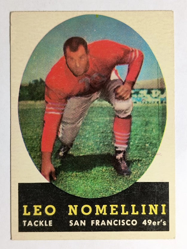 1958 Topps #89 Leo Nomellini (EX)