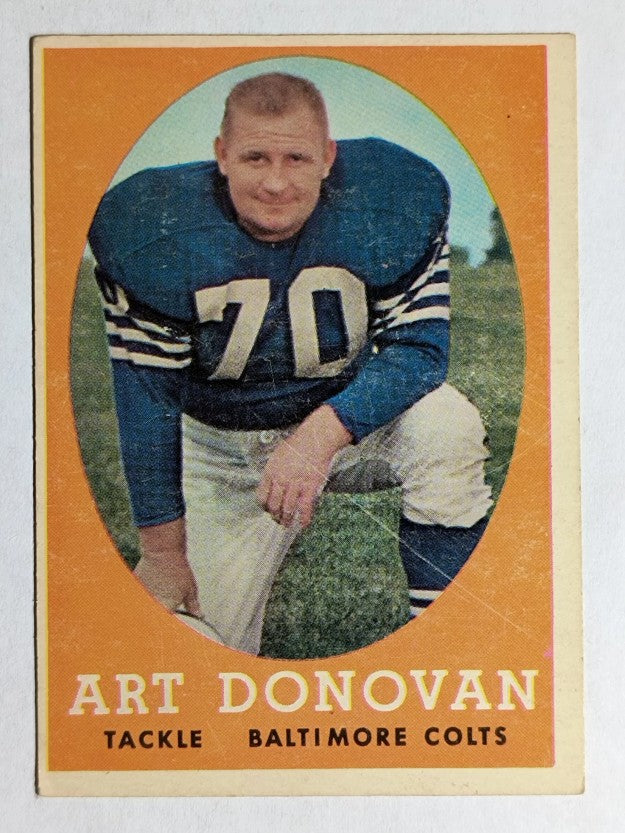 1958 Topps #106 Art Donovan (VGEX)
