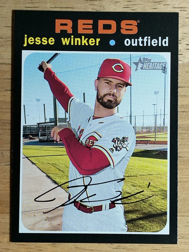 2020 Topps Heritage #3 Jesse Winker