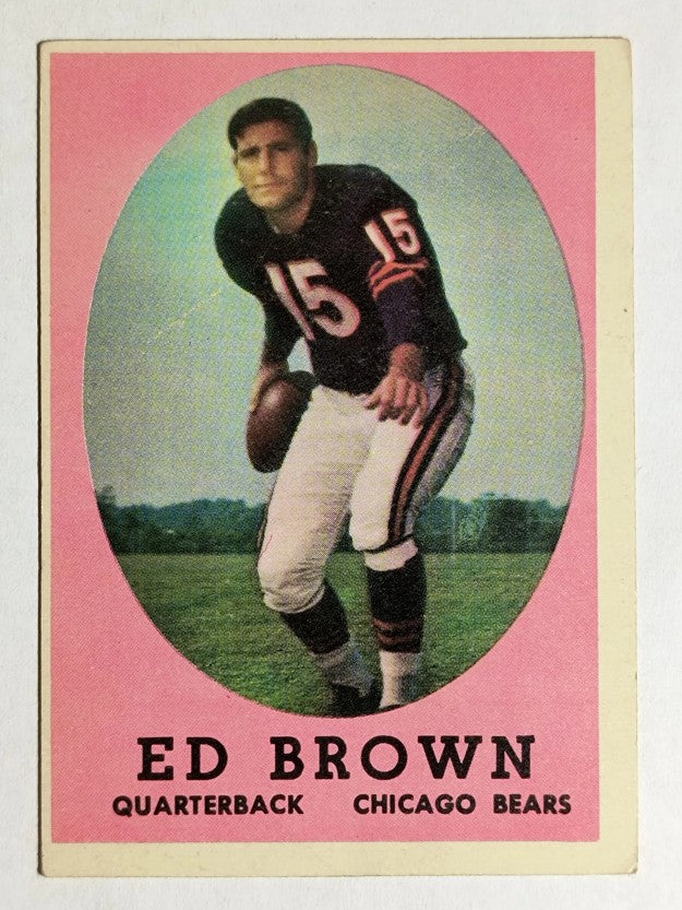 1958 Topps #123 Ed Brown (VGEX)