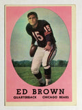 1958 Topps #123 Ed Brown (VGEX)