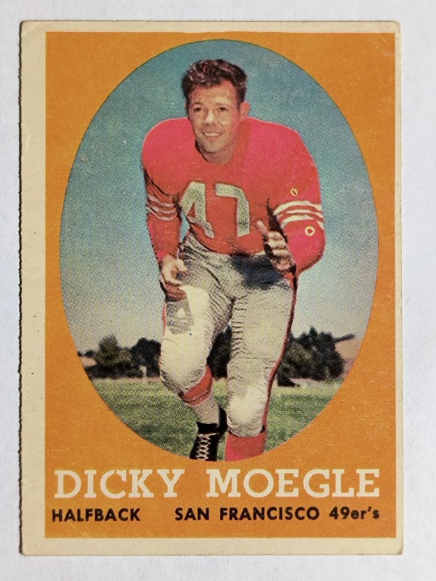 1958 Topps #124 Dick Moegle (VG)