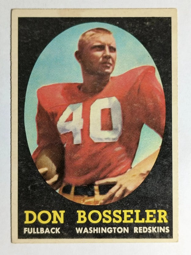 1958 Topps #132 Don Bosseler RC (VGEX)