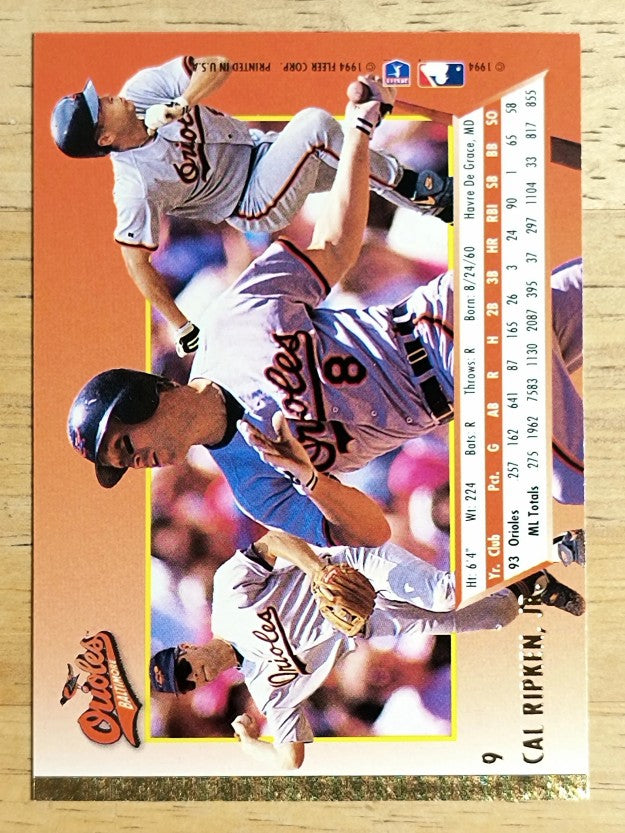 1994 Ultra #9 Cal Ripken