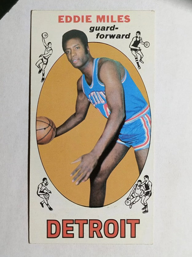 1969-70 Topps #21 Eddie Miles (VGEX)