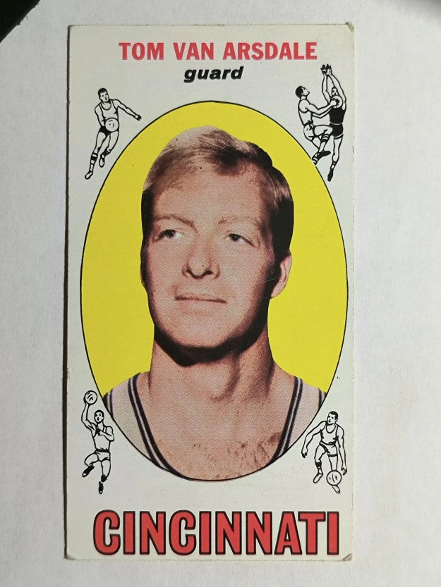 1969-70 Topps #79 Tom Van Arsdale RC (VGEX)