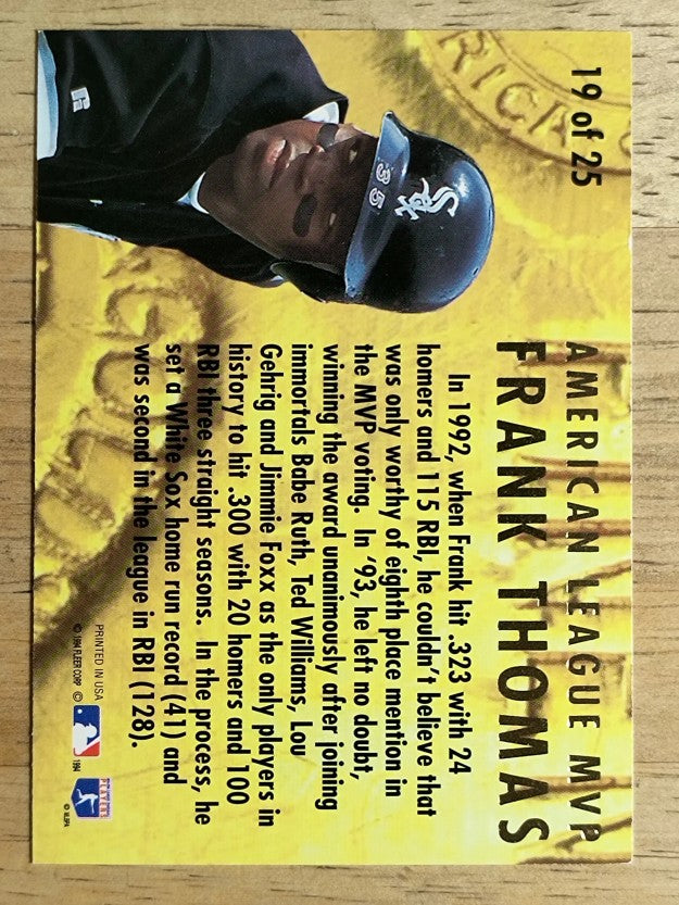 1994 Ultra Award Winners #19 Frank Thomas