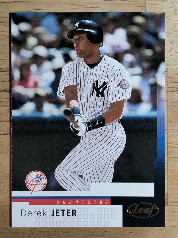 2004 Leaf #56 Derek Jeter