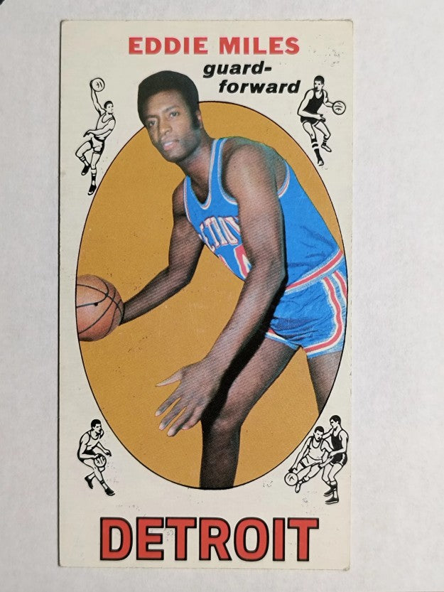 1969-70 Topps #21 Eddie Miles (VGEX)