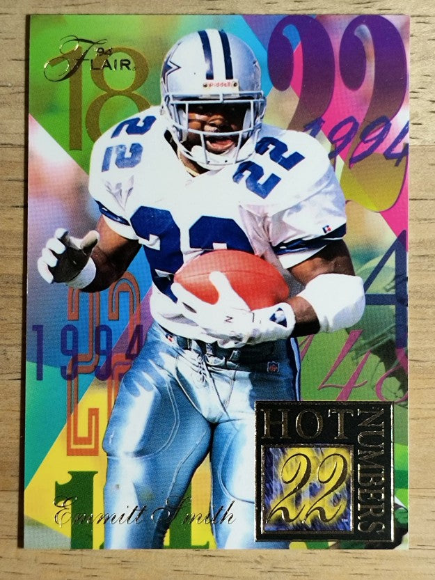 1994 Ultra Flair Hot Numbers #13 Emmitt Smith