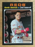 2020 Topps Heritage #6 Derek Dietrich