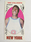 1969-70 Topps #74 Dave Stallworth RC (VG)