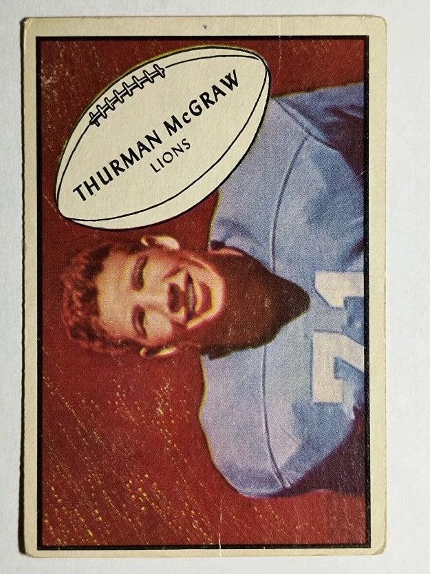 1953 Bowman #71 Thurman McGraw (VG)