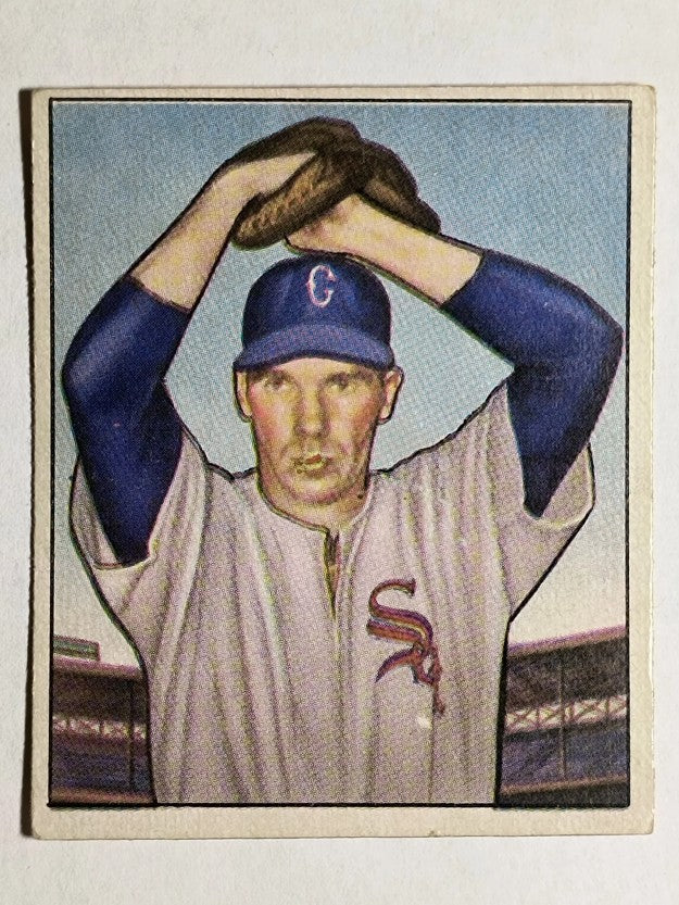 1950 Bowman #5 Bob Kuzava RC (EX)