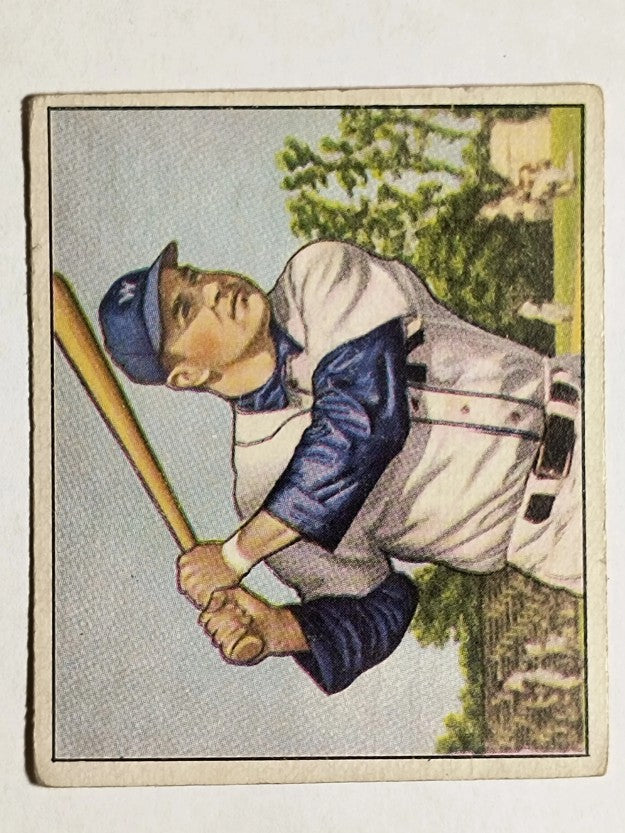 1950 Bowman #18 Eddie Robinson RC (VGEX)