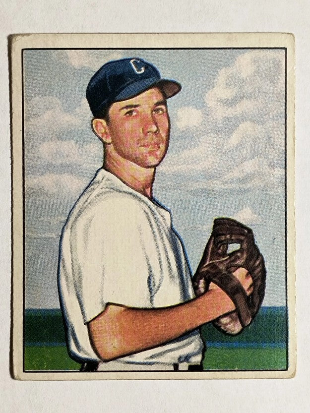 1950 Bowman #38 Bill Wight RC (VGEX)