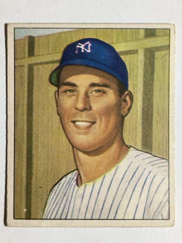 1950 Bowman #100 Vic Raschi (VGEX)