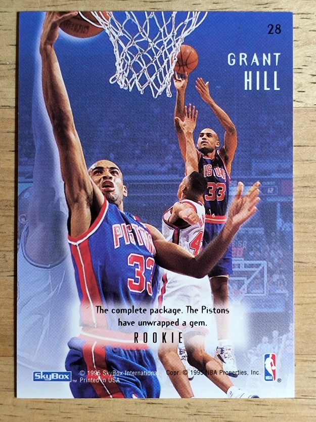 1994-95 Emotion #28 Grant Hill RC