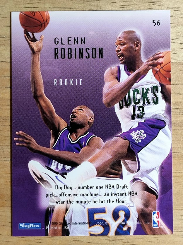 1994-95 Emotion #56 Glenn Robinson RC