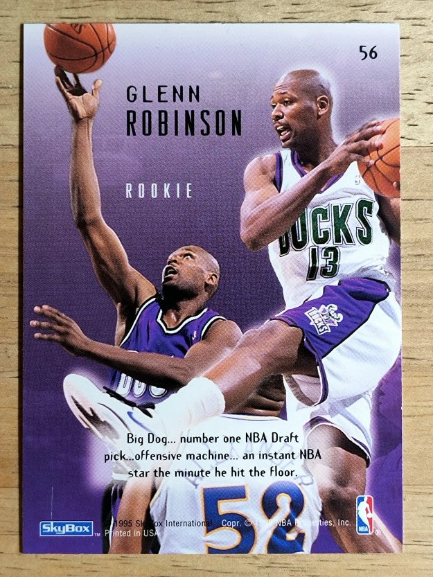 1994-95 Emotion #56 Glenn Robinson RC