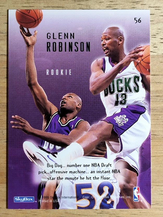 1994-95 Emotion #56 Glenn Robinson RC