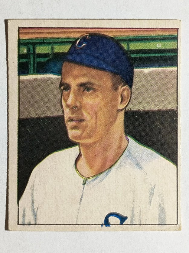1950 Bowman #184 Randy Gumpert/w copyright (VGEX)