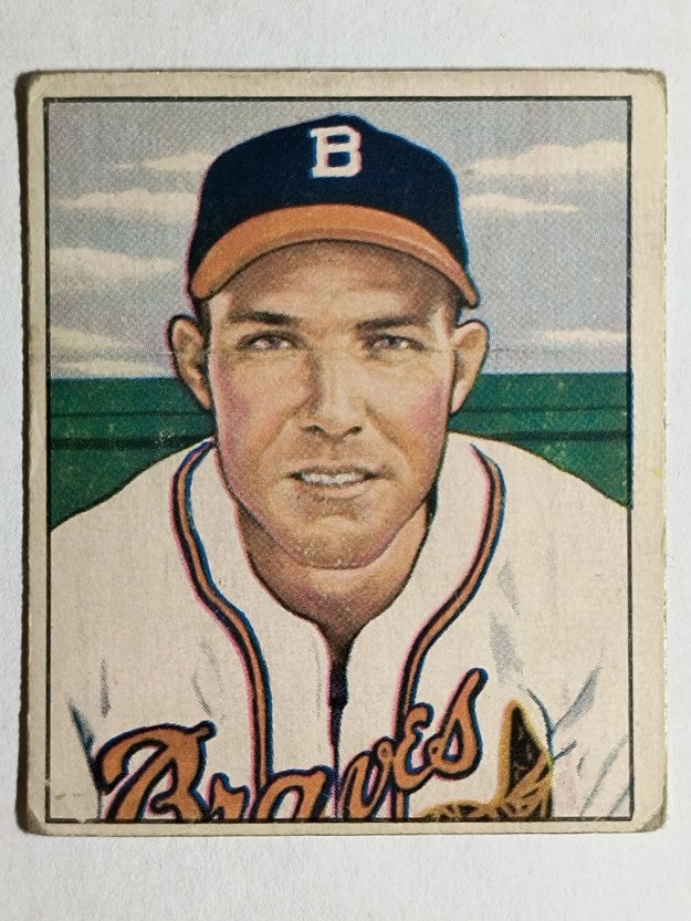 1950 Bowman #193 Pete Reiser/w copyright (VG)