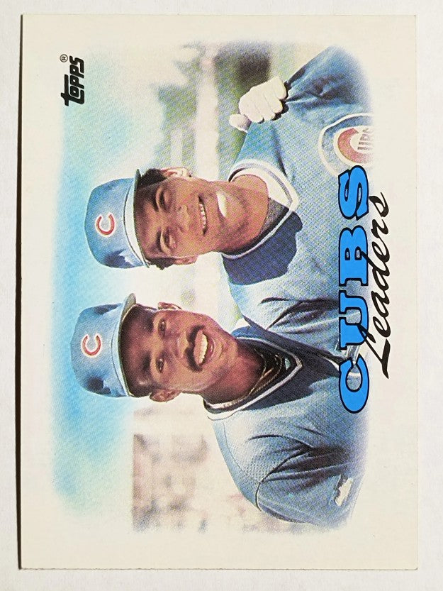 1988 Topps #171 Shawon Dunston/Manny Trillo TL