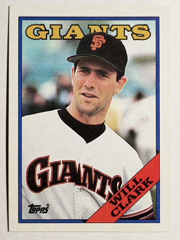 1988 Topps #350 Will Clark