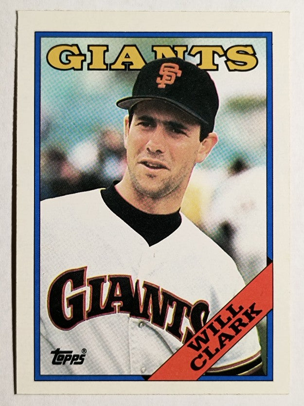 1988 Topps #350 Will Clark