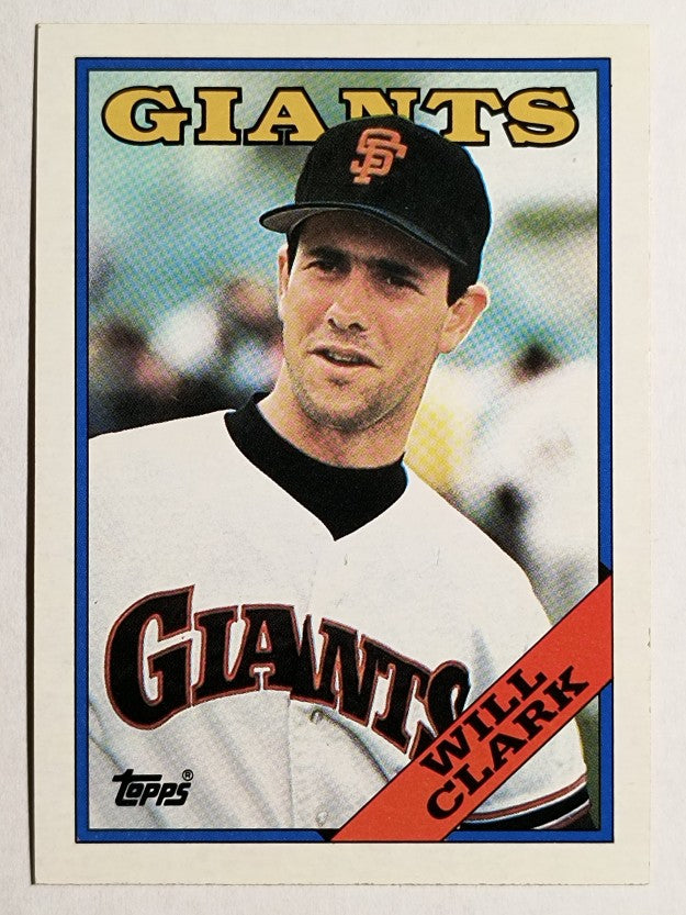 1988 Topps #350 Will Clark