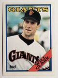 1988 Topps #350 Will Clark