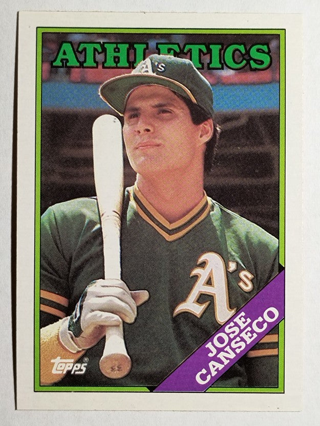 1988 Topps #370 Jose Canseco