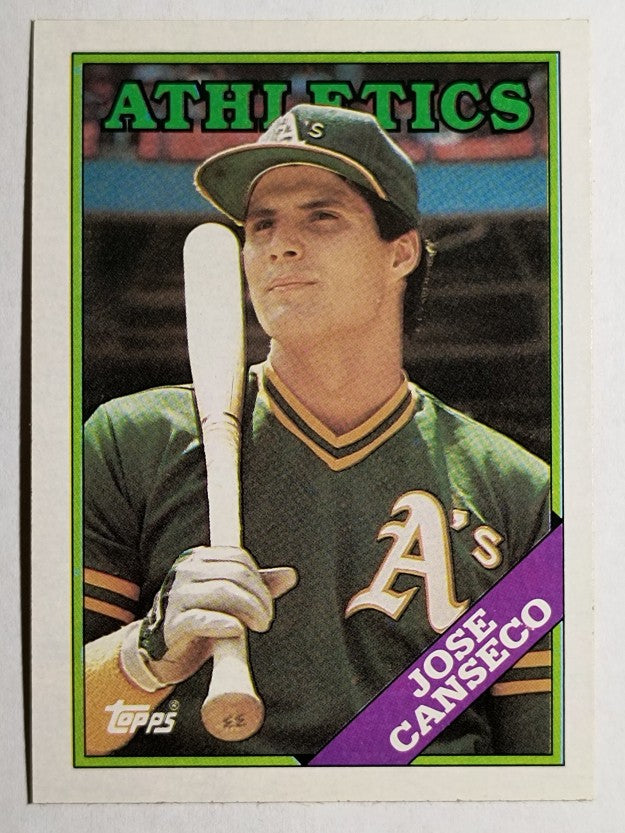 1988 Topps #370 Jose Canseco