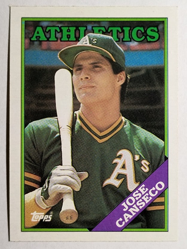 1988 Topps #370 Jose Canseco