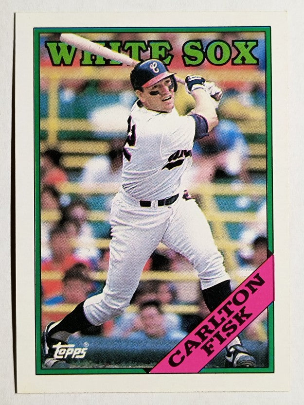 1988 Topps #385 Carlton Fisk