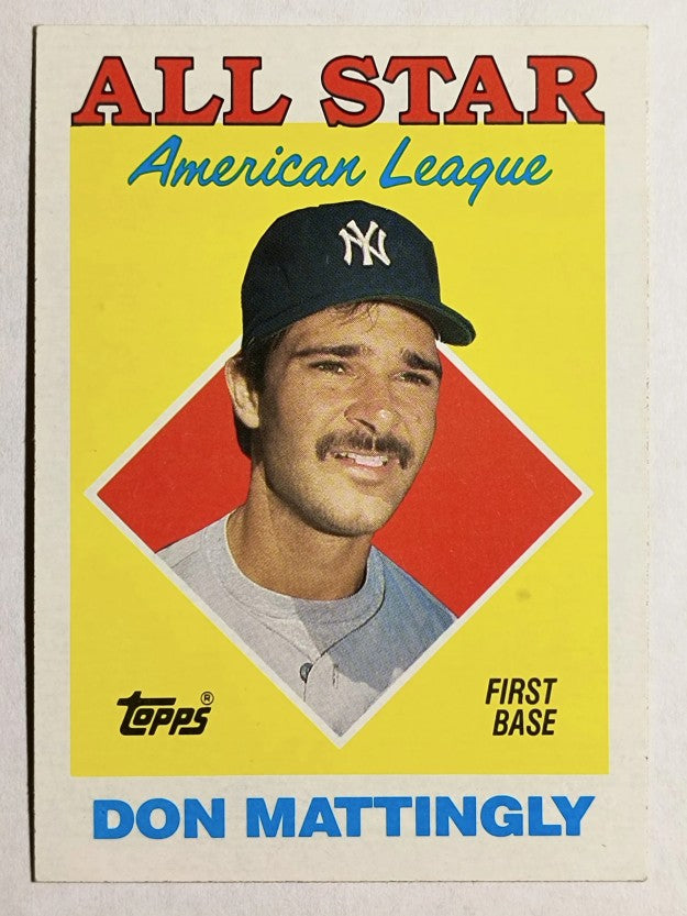 1988 Topps #386 Don Mattingly AS
