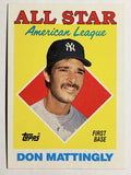 1988 Topps #386 Don Mattingly AS