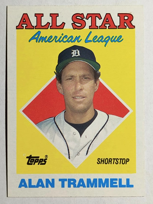 1988 Topps #389 Alan Trammell AS
